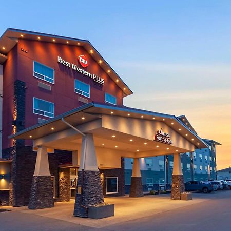 最佳西方plus圣约翰城堡酒店 Fort St. John 外观 照片